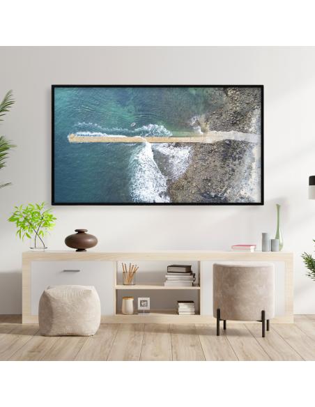 SOPORTE PARED MONITORTV 43-90 MAX 70KG NEGRO TOOQ LP4390F-B
