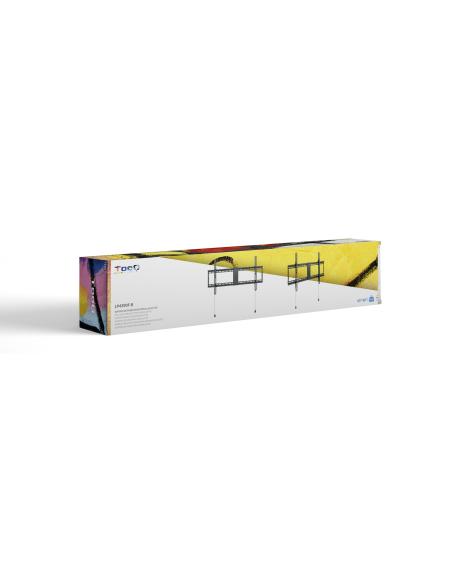 SOPORTE PARED MONITORTV 43-90 MAX 70KG NEGRO TOOQ LP4390F-B