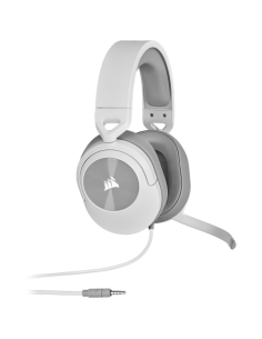 Corsair HS55 STEREO Auriculares Alámbrico De mano Juego Blanco