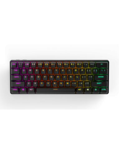 Steelseries Apex Pro Mini Wireless teclado USB + RF Wireless + Bluetooth QWERTY Inglés de EE. UU. Negro