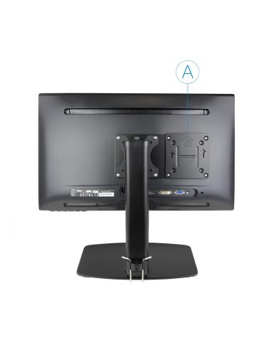 SOPORTE VESA PARA MINIPCNUCBAREBONE 75X75100X100 NEGRO TOOQ TCCH0007-B