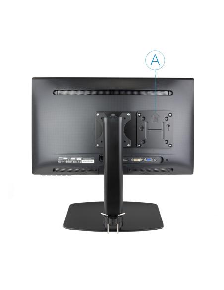 SOPORTE VESA PARA MINIPCNUCBAREBONE 75X75100X100 NEGRO TOOQ TCCH0007-B