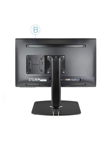 SOPORTE VESA PARA MINIPCNUCBAREBONE 75X75100X100 NEGRO TOOQ TCCH0007-B