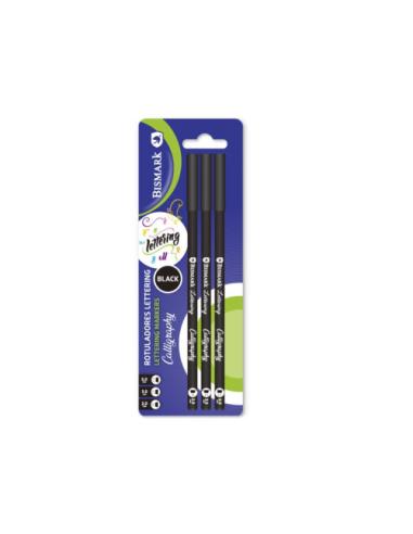 Bismark 330622 marcador 3 pieza(s) Negro