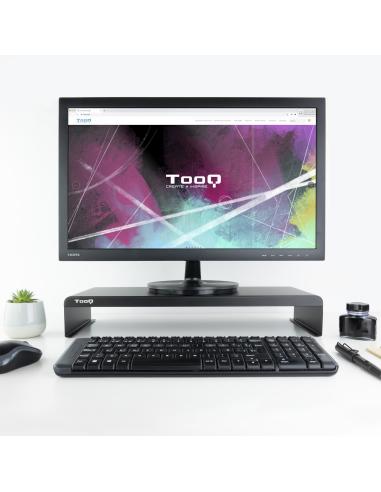 SOPORTE ELEVADOR PARA MONITORES TOOQ TQMR0121 NEGRO