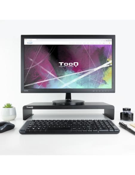 SOPORTE ELEVADOR PARA MONITORES TOOQ TQMR0121 NEGRO
