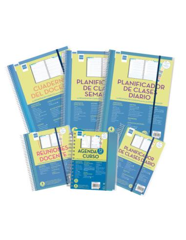 PLANIFICADOR DE CLASES DOCENTE 230X310 1 DÍA PÁGINA FINOCAM 5341000