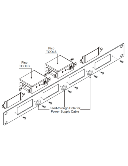 KRAMER RK-4PT-B 19-INCH RACK ADAPTER (60-900110)
