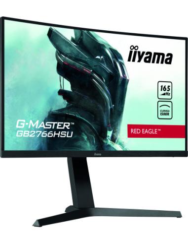 MONITOR IIYAMA 27" GAMING GB2766HSU-B1,FHD, 1920 x 1080, 1MS, 165HZ, ALT, INCL, REG ALT, USB, HDMI, DISPLAYPORT