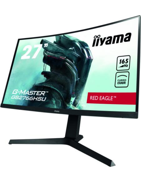 MONITOR IIYAMA 27" GAMING GB2766HSU-B1,FHD, 1920 x 1080, 1MS, 165HZ, ALT, INCL, REG ALT, USB, HDMI, DISPLAYPORT