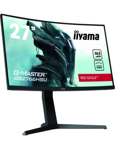 MONITOR IIYAMA 27" GAMING GB2766HSU-B1,FHD, 1920 x 1080, 1MS, 165HZ, ALT, INCL, REG ALT, USB, HDMI, DISPLAYPORT