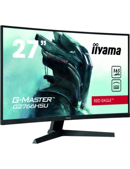 MONITOR IIYAMA 27" GAMING G2766HSU-B1, FHD, 1920 x 1080, 1MS, 165HZ, ALT, INCL, REG ALT, USB, HDMI, DISPLAYPORT