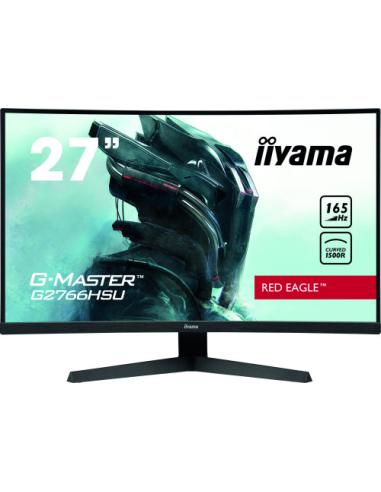 MONITOR IIYAMA 27" GAMING G2766HSU-B1, FHD, 1920 x 1080, 1MS, 165HZ, ALT, INCL, REG ALT, USB, HDMI, DISPLAYPORT