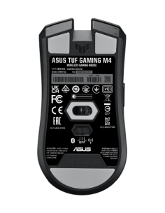 ASUS TUF Gaming M4 Wireless ratón mano derecha RF inalámbrica + Bluetooth Óptico 12000 DPI 2