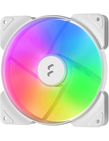 FRACTAL VENTILADOR CAJA ASPECT 14 SERIES RGB PWM 140MM MARCO BLANCO (FD-F-AS1-1408)