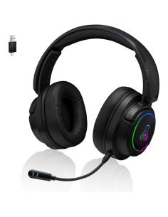 AURICULAR + MICROFONO G-LAB KORP IRIDIUM / NEGRO / INALAMBRICO 2.4 GHZ - BLUETOOTH / MICROFONO EXTRAIBLE / KORP-IRIDIUM