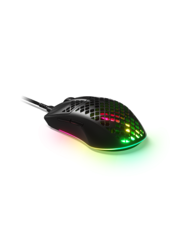 Steelseries Aerox 3 ratón mano derecha USB Tipo C Óptico 8500 DPI