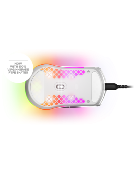 Steelseries Aerox 3 ratón mano derecha USB Tipo C Óptico 8500 DPI