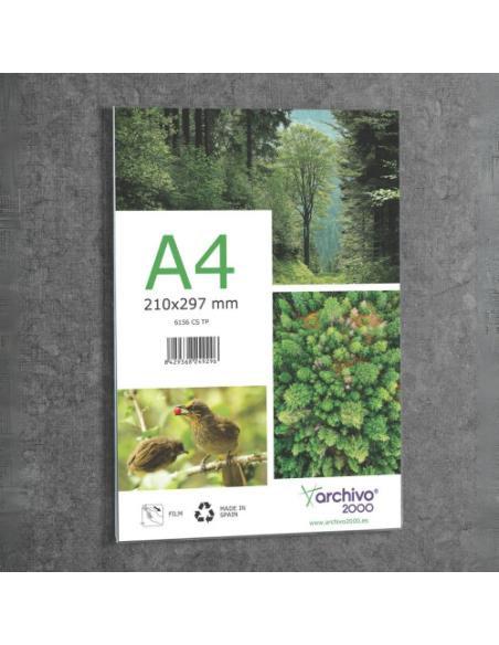 PORTAFOLLETOS MURAL PREMIUM A4 VERTICAL ADHESIVO 210x300MM ARCHIVO 2000 6156CSTP