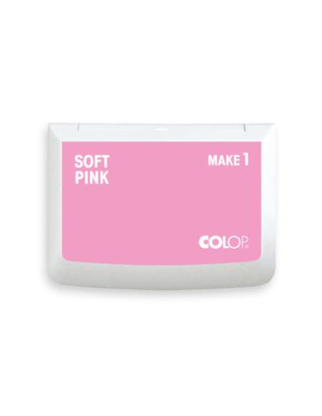 TAMPÓN MAKE1 COLOR ROSA SUAVE 50X90 MM COLOP 155118