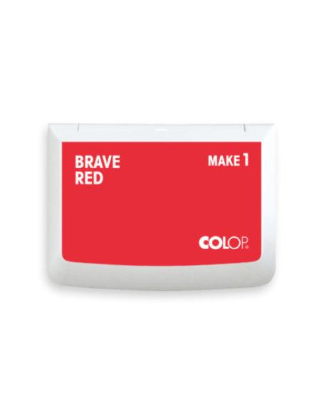 TAMPÓN MAKE1 COLOR ROJO VALIENTE 50X90 MM COLOP 155111
