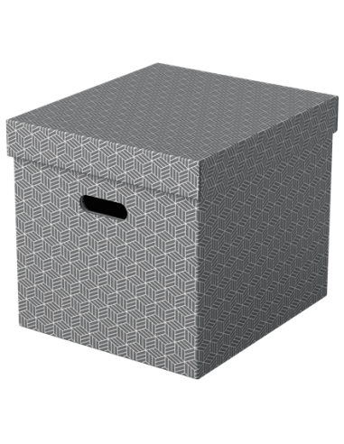 PACK 3 CAJAS GRISES 365X320X315MM ESSELTE 628289