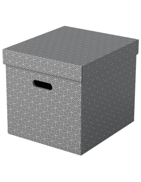 PACK 3 CAJAS GRISES 365X320X315MM ESSELTE 628289