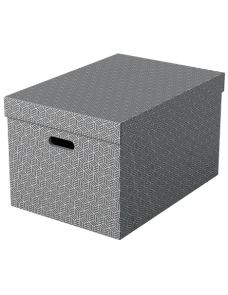PACK 3 CAJAS GRISES 510X355X305MM ESSELTE 628287