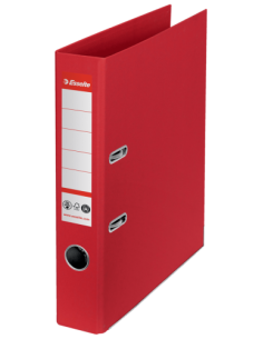 ARCHIVADOR CO2 NEUTRAL Nº1 A4 LOMO 50MM ROJO VIVIDA ESSELTE 627575
