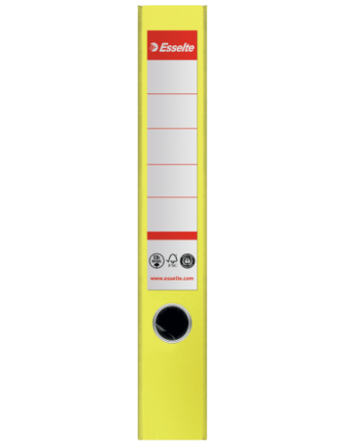 ARCHIVADOR CO2 NEUTRAL Nº1 A4 LOMO 50MM AMARILLO VIVIDA ESSELTE 627573