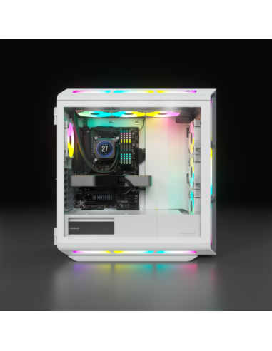 Corsair iCUE 5000T RGB Midi Tower Blanco