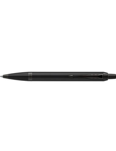 BOLÍGRAFO IM CUERPO NEGRO MATE/ADORNOS NEGROS MEDIUM PARKER 2127618