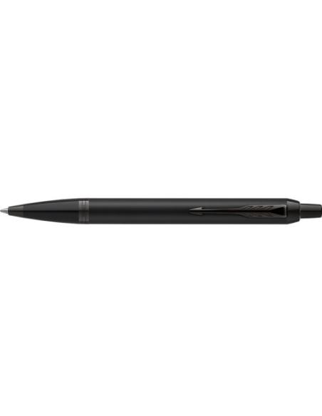 BOLÍGRAFO IM CUERPO NEGRO MATE/ADORNOS NEGROS MEDIUM PARKER 2127618