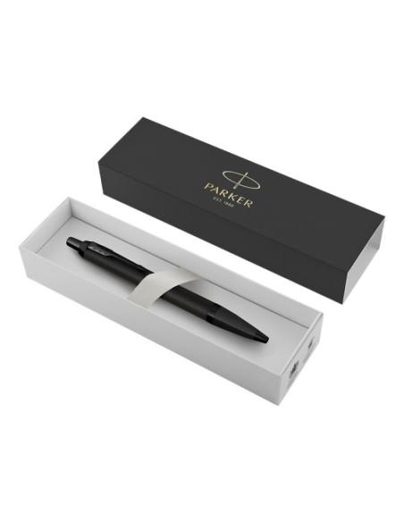 BOLÍGRAFO IM CUERPO NEGRO MATE/ADORNOS NEGROS MEDIUM PARKER 2127618