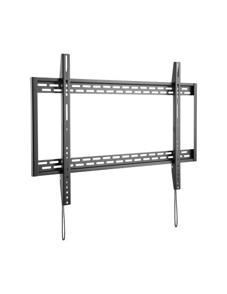 SOPORTE TV MONITOR PARED ULTRA DELGADO 130KG 60-100 NEGRO AISENS WT100F-067