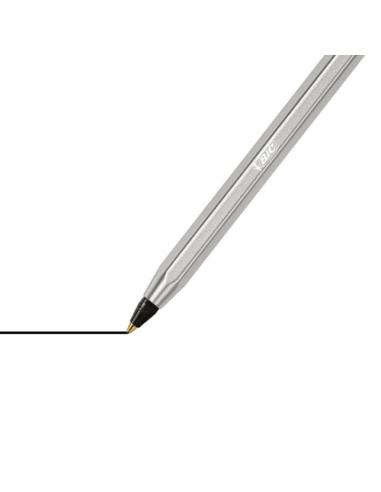 BOLÍGRAFO RENEW CUERPO METAL TINTA NEGRA BIC 997201