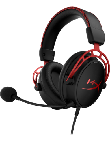 HP HyperX Cloud Alpha Auriculares Alámbrico Diadema Juego Negro, Rojo