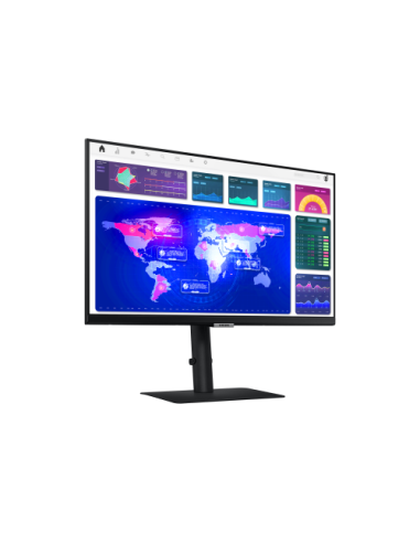 Samsung LS24A60PUC 61 cm (24") 2560 x 1440 Pixeles Quad HD LED Negro