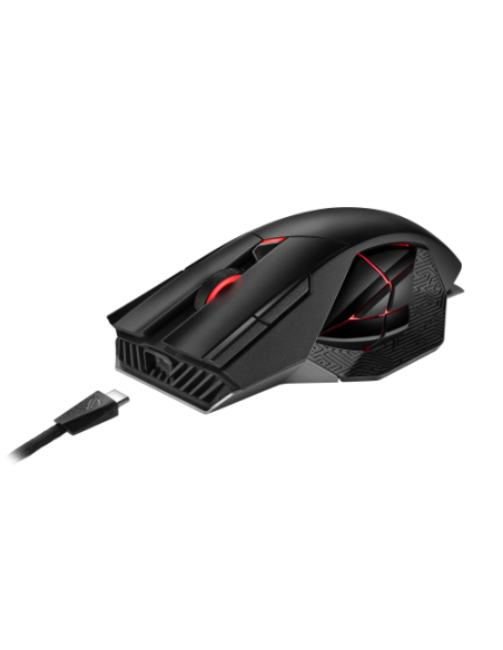 ASUS ROG Spatha X ratón mano derecha RF Wireless+USB Type-A Óptico 19000 DPI