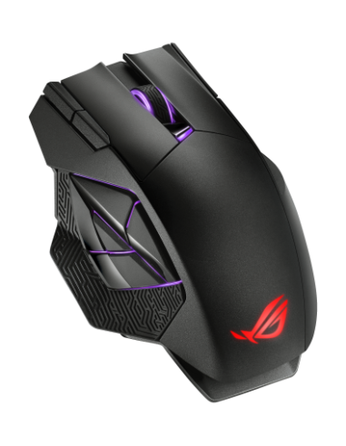 ASUS ROG Spatha X ratón mano derecha RF Wireless+USB Type-A Óptico 19000 DPI