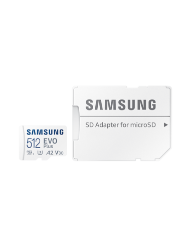 Samsung EVO Plus memoria flash 512 GB MicroSDXC UHS-I Clase 10