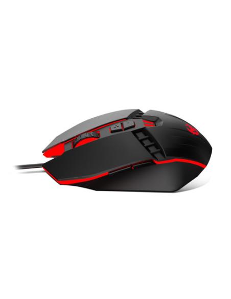 Krom Kalax ratón mano derecha USB tipo A Óptico 3200 DPI