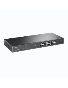 TP-LINK TL-SG1218MP switch Gigabit Ethernet (10/100/1000) Energía sobre Ethernet (PoE) Negro 2