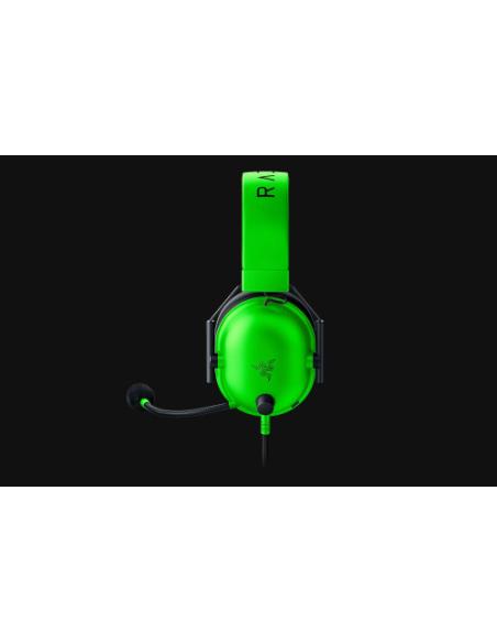Razer BlackShark V2 X Auriculares Alámbrico Diadema Juego Verde, Negro