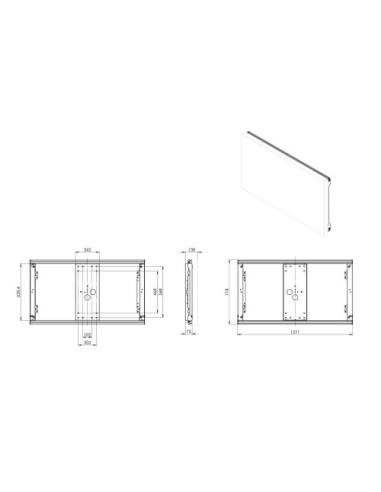 VOGELS GAMA PROFESIONAL POW 1602 OUTDOOR WALL MOUNT FOR LG 55XE4F (POW 1602)