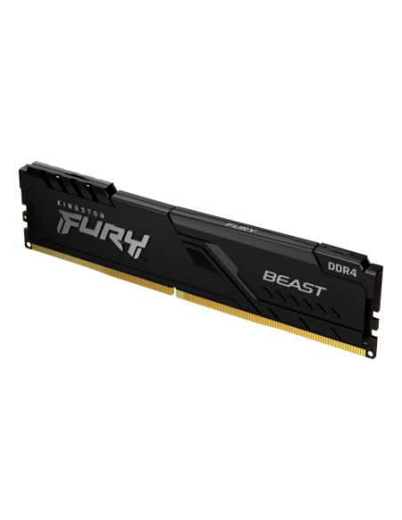 MEMORIA KINGSTON FURY BEAST BLACK DDR4 32GB (KIT 2) 3200MHZ CL16 1GX8 - KF432C16BB1K2/32