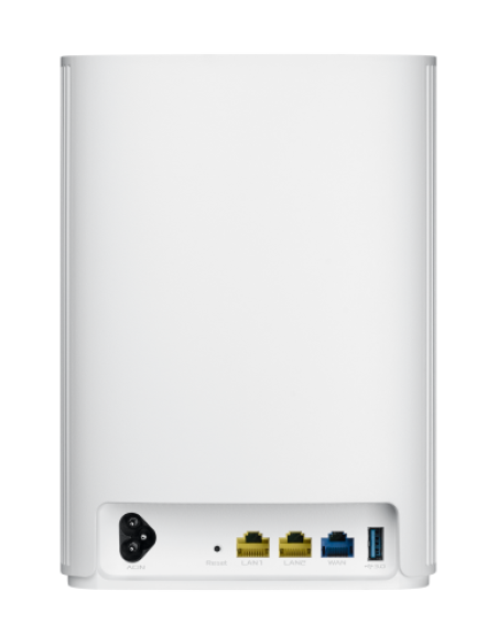 ASUS ZenWiFi AX Hybrid (XP4) Doble banda (2,4 GHz / 5 GHz) Wi-Fi 6 (802.11ax) Blanco 2 Interno