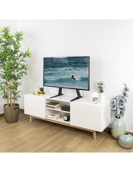 SOPORTE DE MESA MONITORTV INCLI 32-70 NEGRO COMP.PANTALLA CURVAS TOOQ DB3270T-B