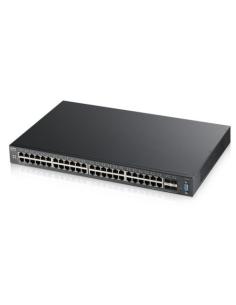Zyxel XGS2210-52 Gestionado L2 Gigabit Ethernet (10/100/1000) 1U Negro