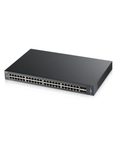 Zyxel XGS2210-52 Gestionado L2 Gigabit Ethernet (10/100/1000) 1U Negro